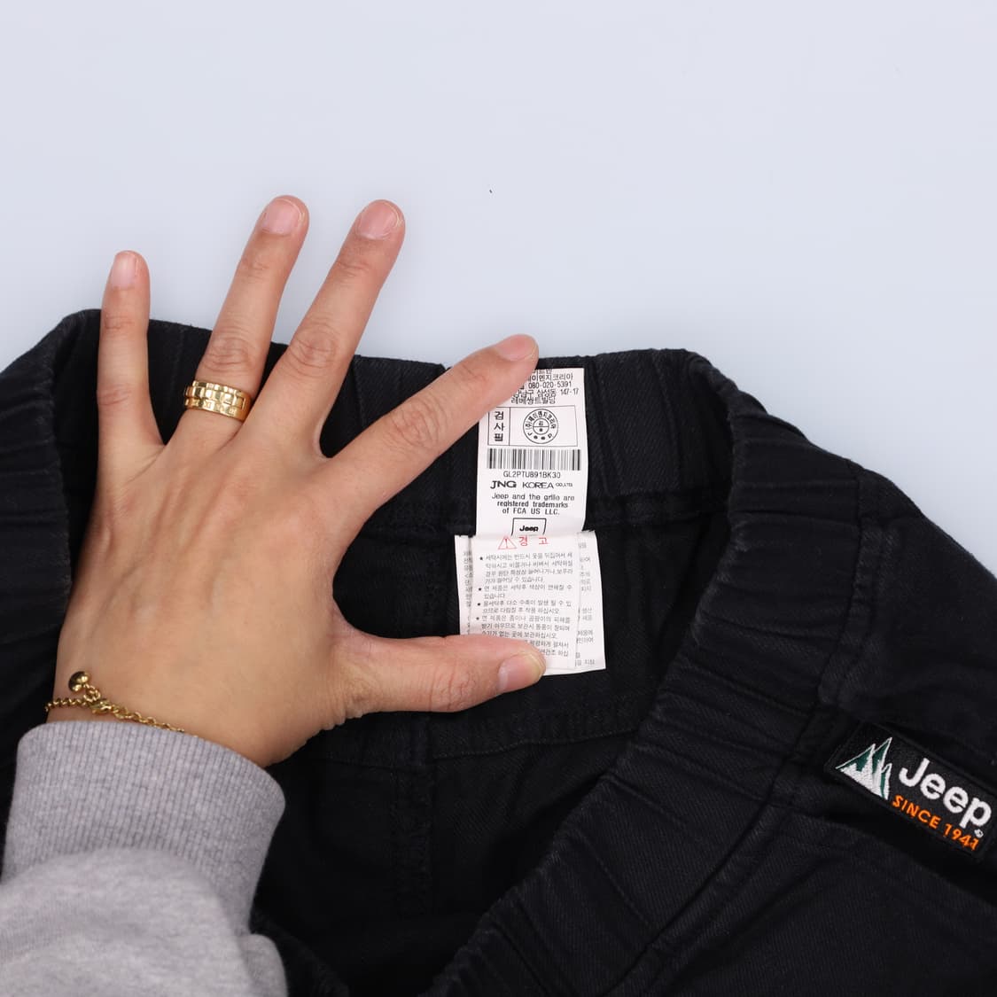 30 지프 밴딩 코튼반바지 0421H1 상품이미지4