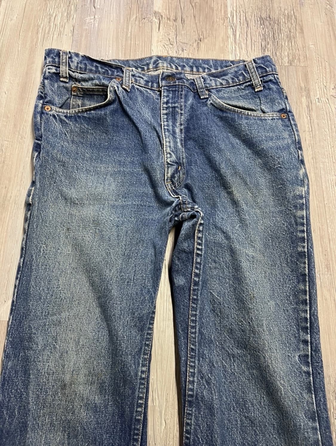 80s 리바이스 517 오랜지탭 데님팬츠 36x31 상품이미지4