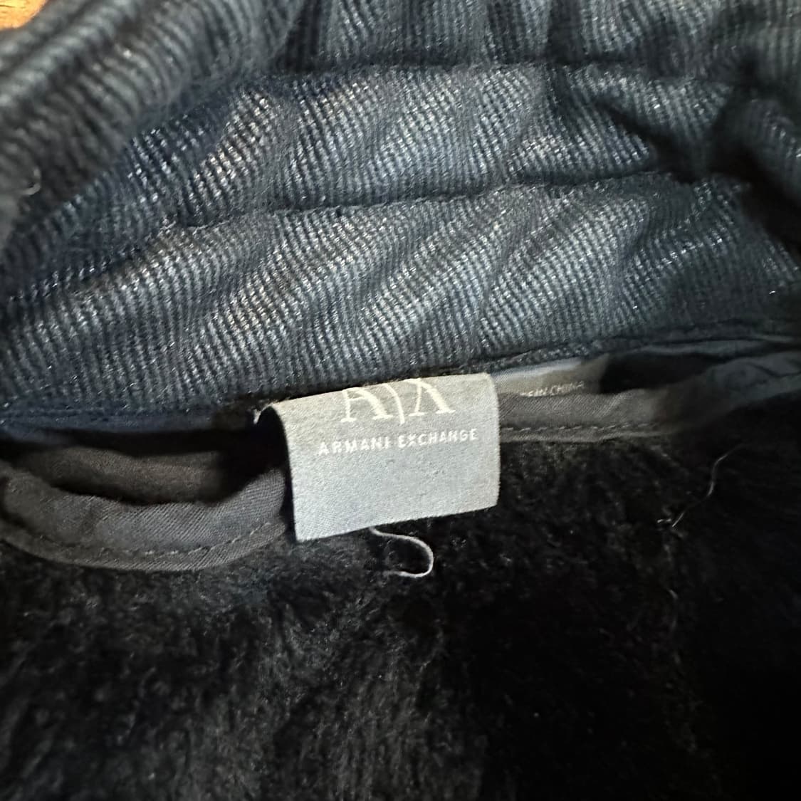 아르마니익스체인지 코티드 바이커 봄버 상품이미지6