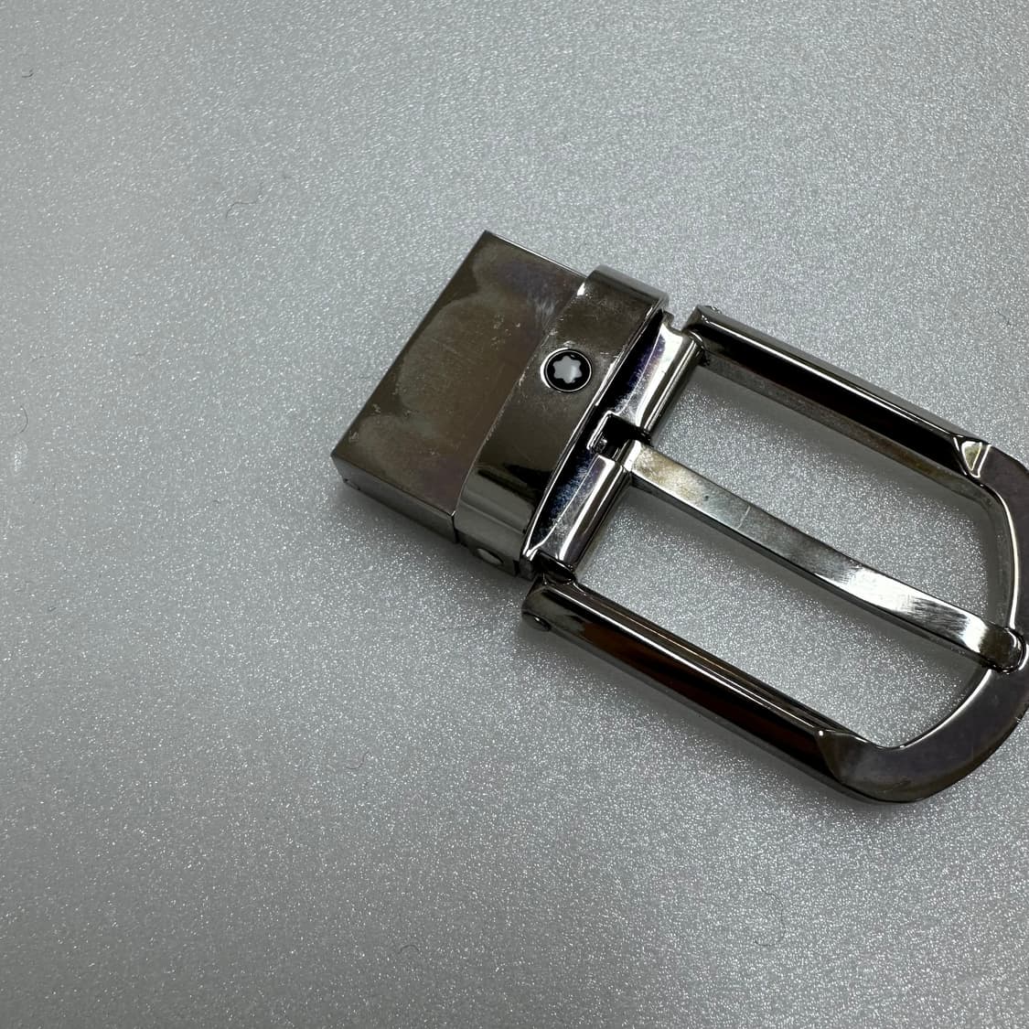 몽블랑 벨트 버클 실버 메탈 (버클만 판매) 상품이미지4