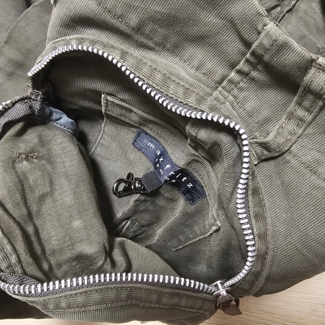 28 S 우먼 ) 맥스프릿츠 라이더 바이커 슬림핏 카고 팬츠 여성 바지 상품이미지7