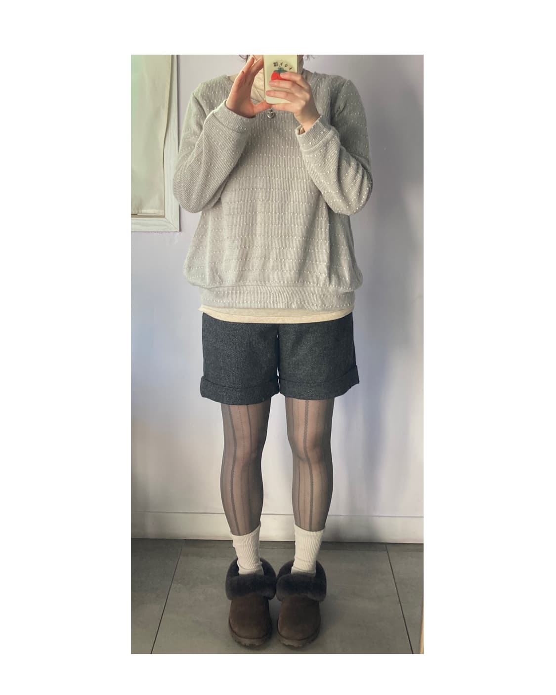 내추럴뷰티 울 숏팬츠 일본빈티지 상품이미지5