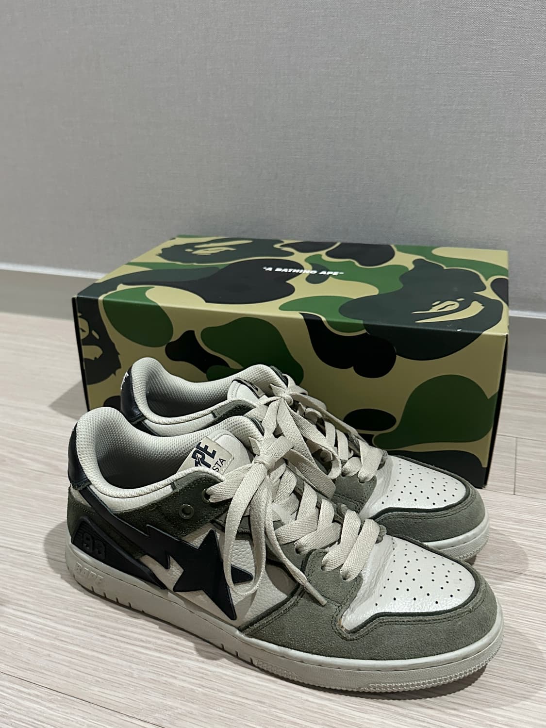 베이프 sk8 스타 로우  상품이미지1