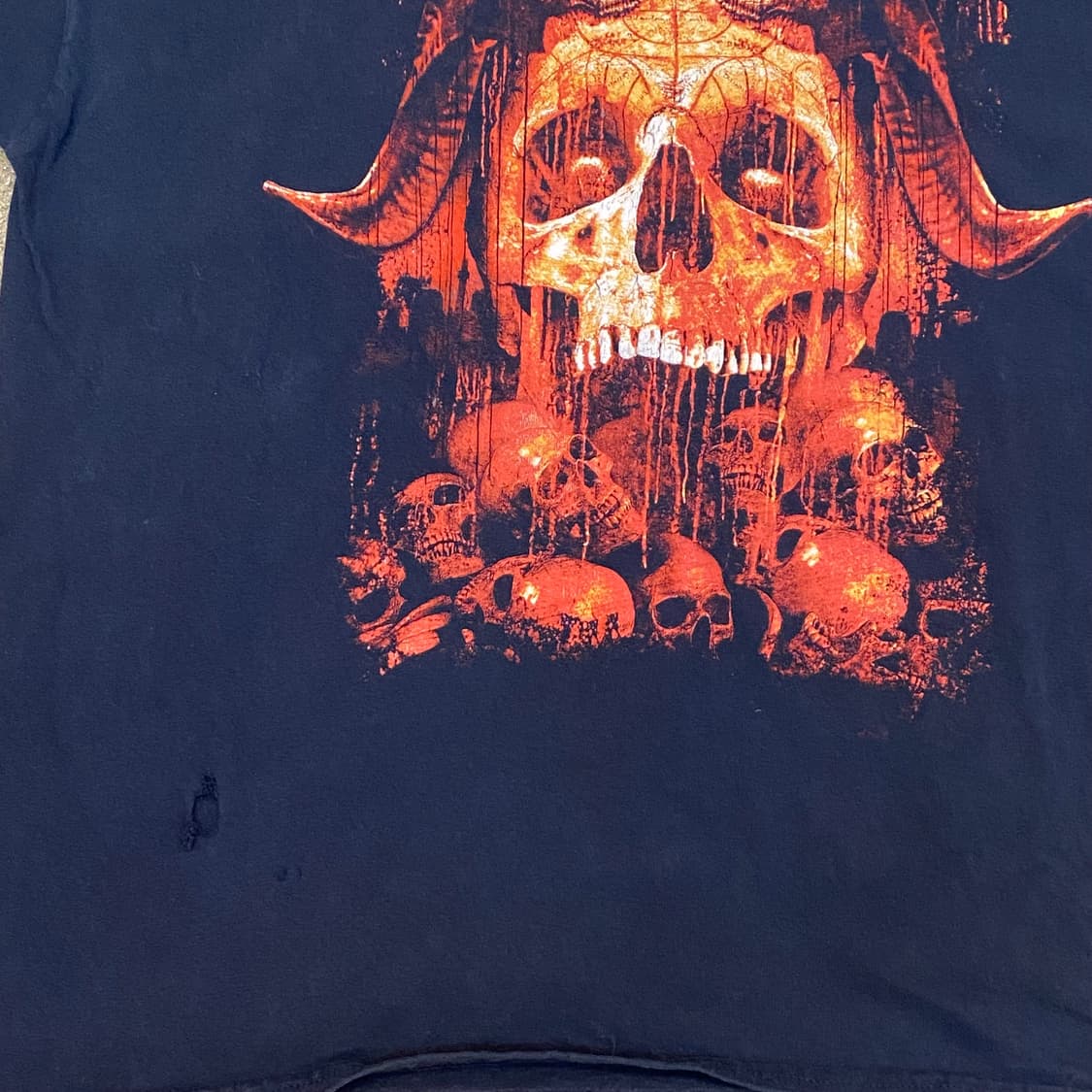 미국 빈티지 레어 슬레이어 공식굿즈티 투어티 락티셔츠 반팔티 상품이미지4