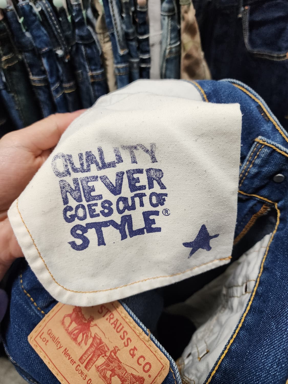 리바이스 트루 부츠컷 청바지 상품이미지7