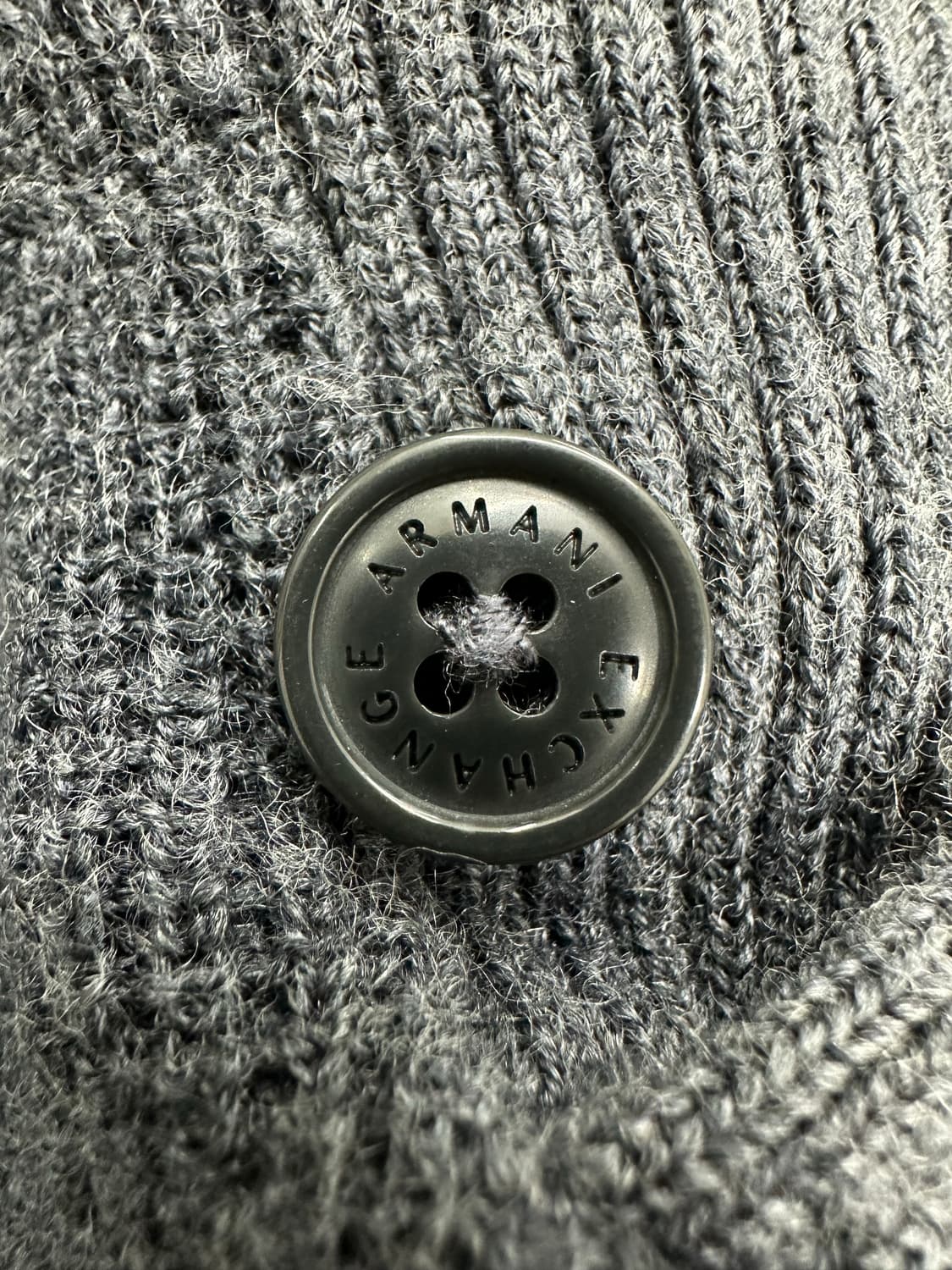 아르마니 익스체인지 숄카라 니트 상품이미지5