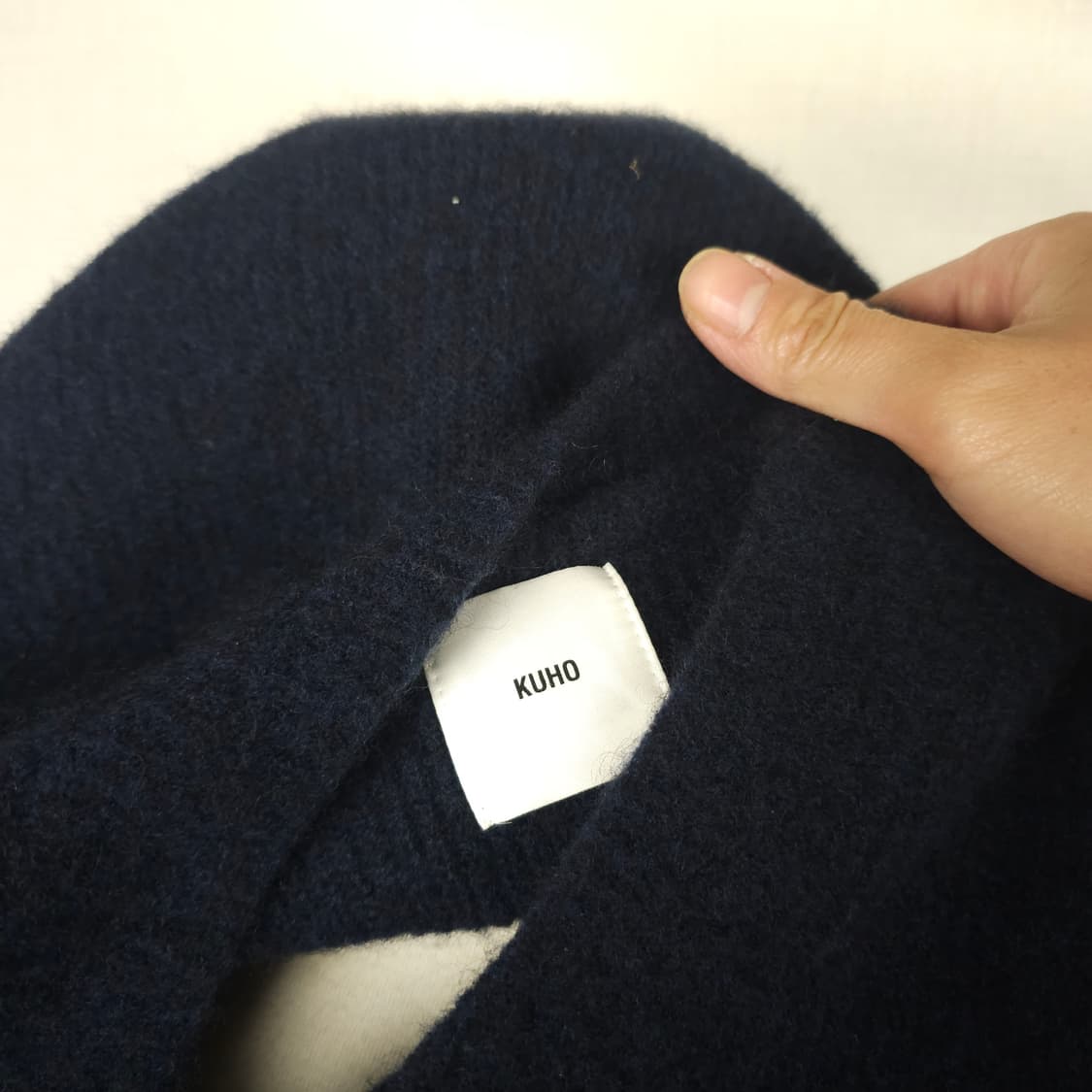 구호 라운드니트티 여성S사이즈  상품이미지3