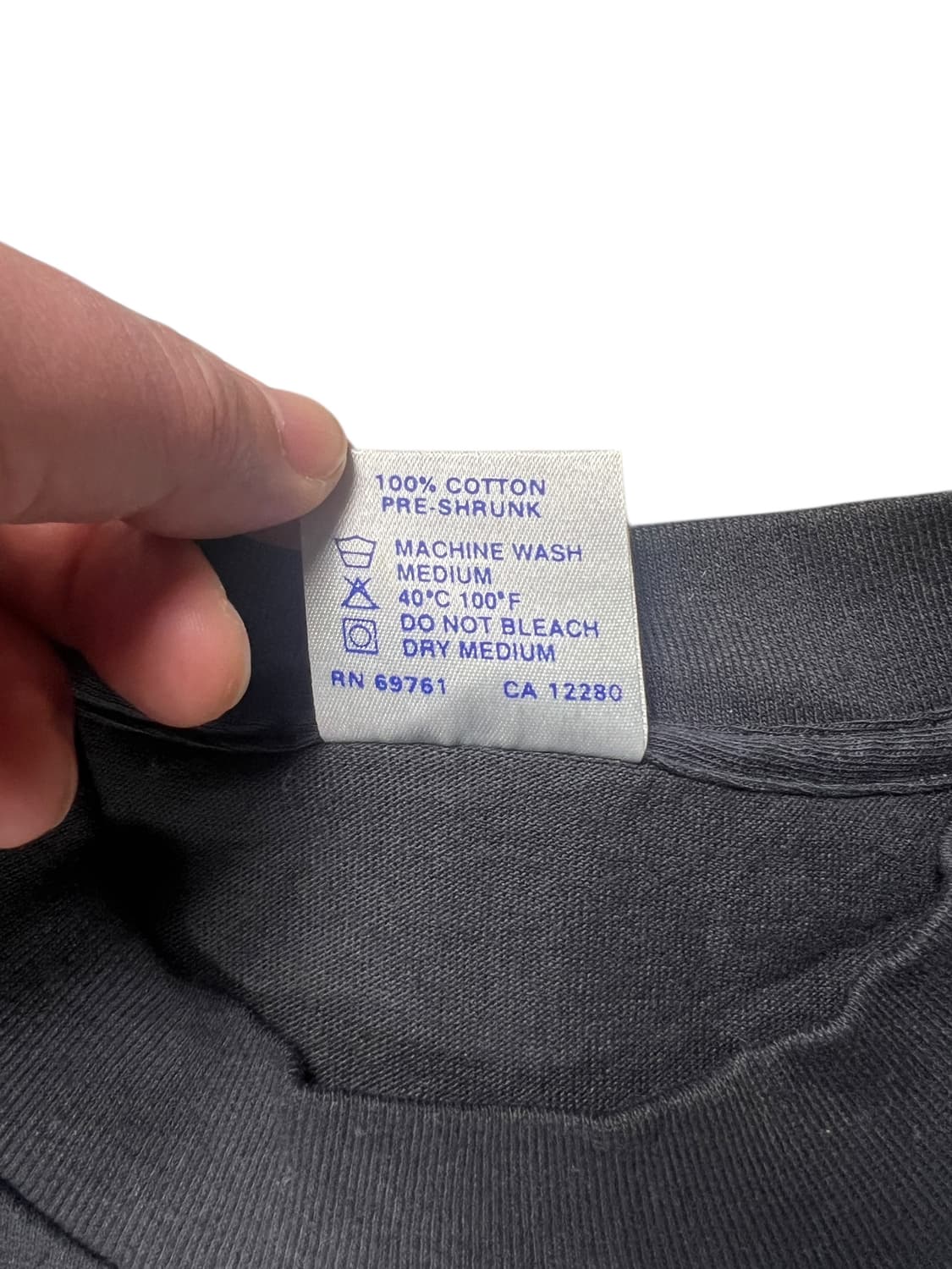 90s Metallica Guns N'Roses 투어 락 반팔 티셔츠 L 상품이미지7