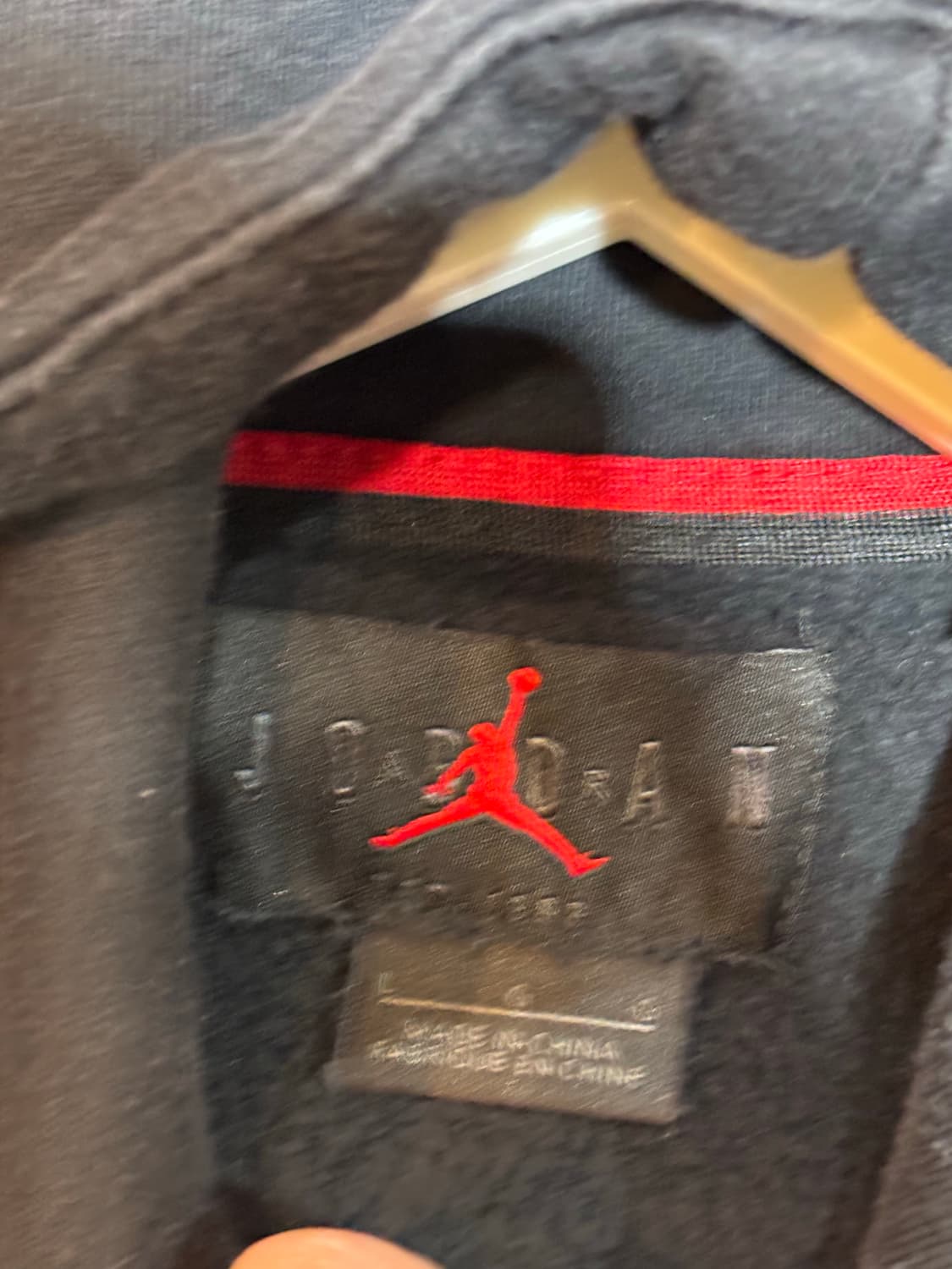 조던 나이키 후드티 블랙 M 상품이미지5