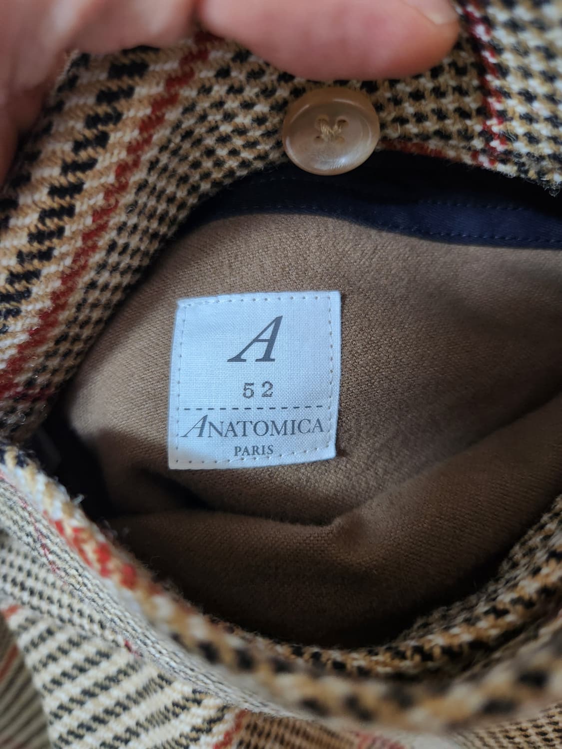 22FW 아나토미카 삿포로 한정 싱글래글런2 리버시블 코트 52사이즈 상품이미지6