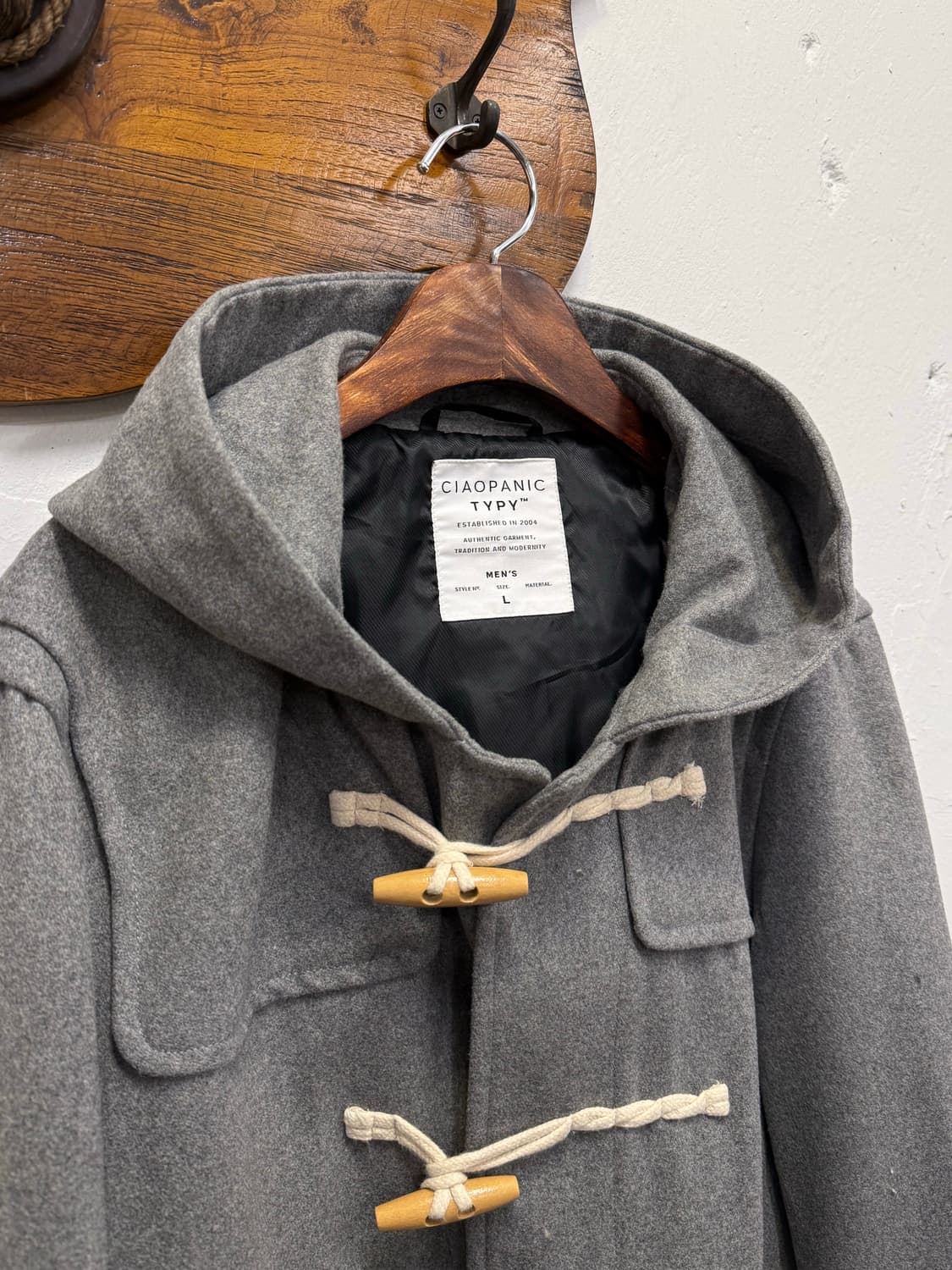 L) CIAOPANIC TYPY Hooded Duffle Coat 상품이미지3