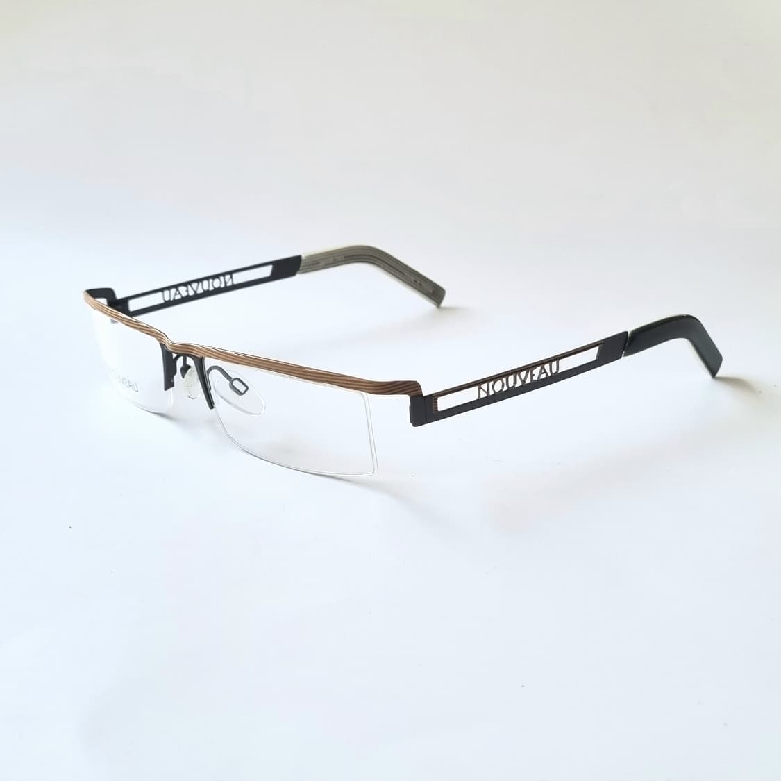 데드스탁 긱시크 유니크한 반무테 안경테  547 상품이미지4
