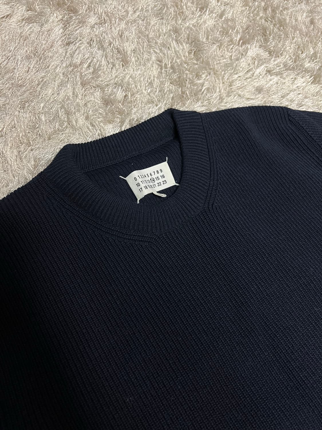 Maison Margiela stitch wool knit sweater 상품이미지4