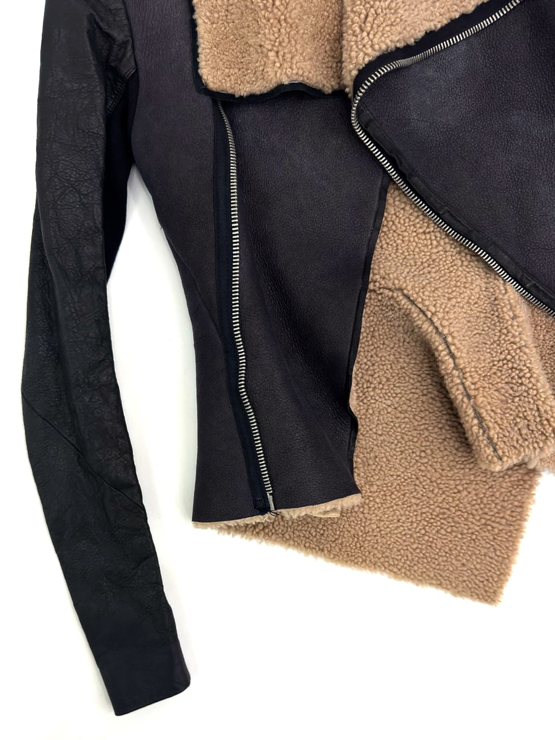 Rick Owens  Shearling Biker Jacket/ 38 상품이미지7