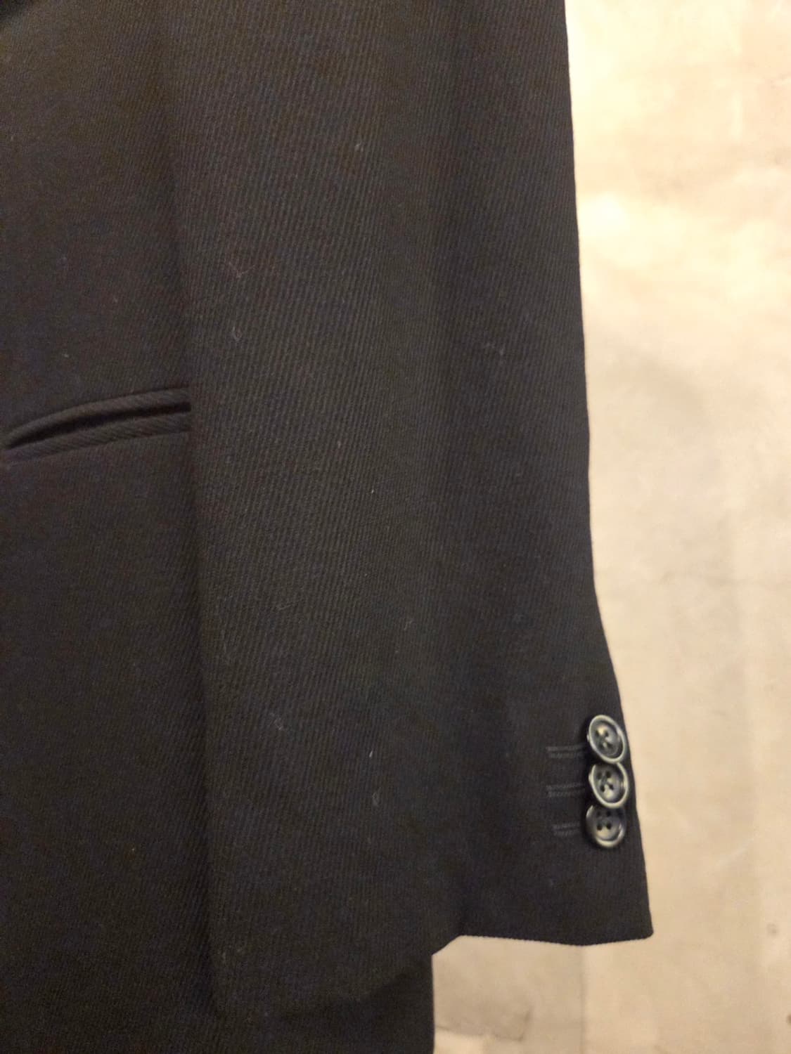 아르마니 꼴레지오니 블랙 테일러드자켓 상품이미지3