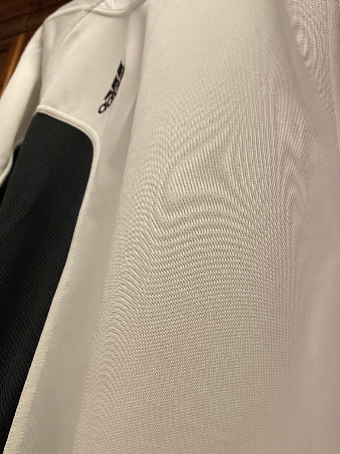 빈티지 일본 아디다스 반팔 져지 티셔츠 블랙앤 화이트 상품이미지5