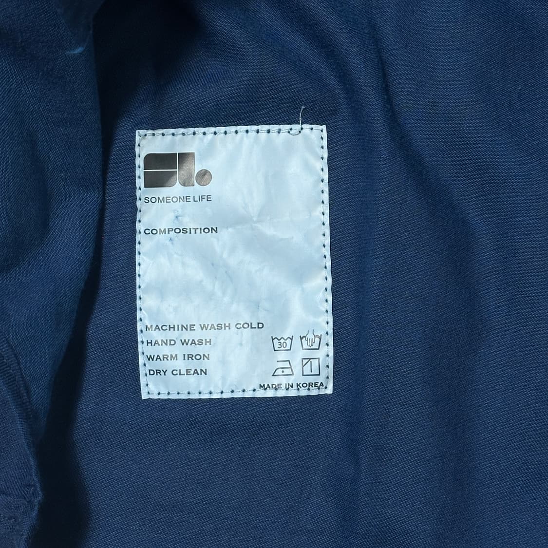 3(L) 다레니모 포켓 셔츠 네이비 상품이미지5