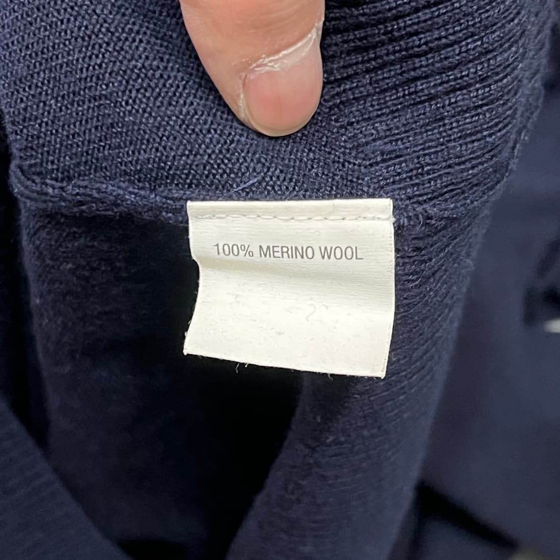  브룩스브라더스 카라 디테일 울 니트 y15812 상품이미지6