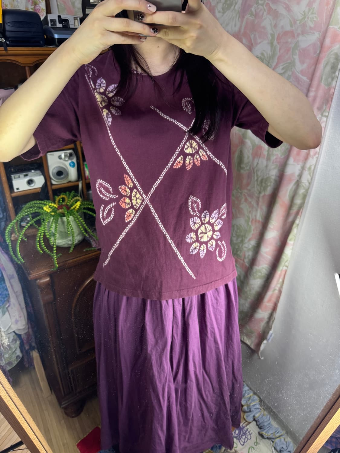 히피 반팔 티셔츠 빈티지 상품이미지2