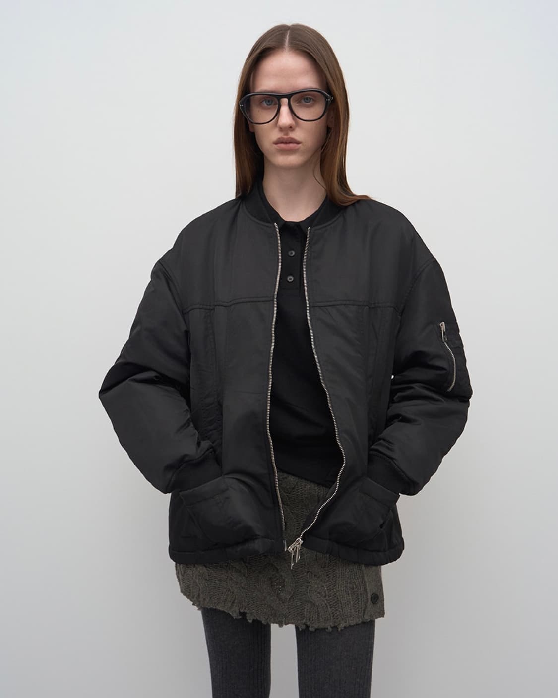 엘씨디씨 glass 봄버 자켓 상품이미지1