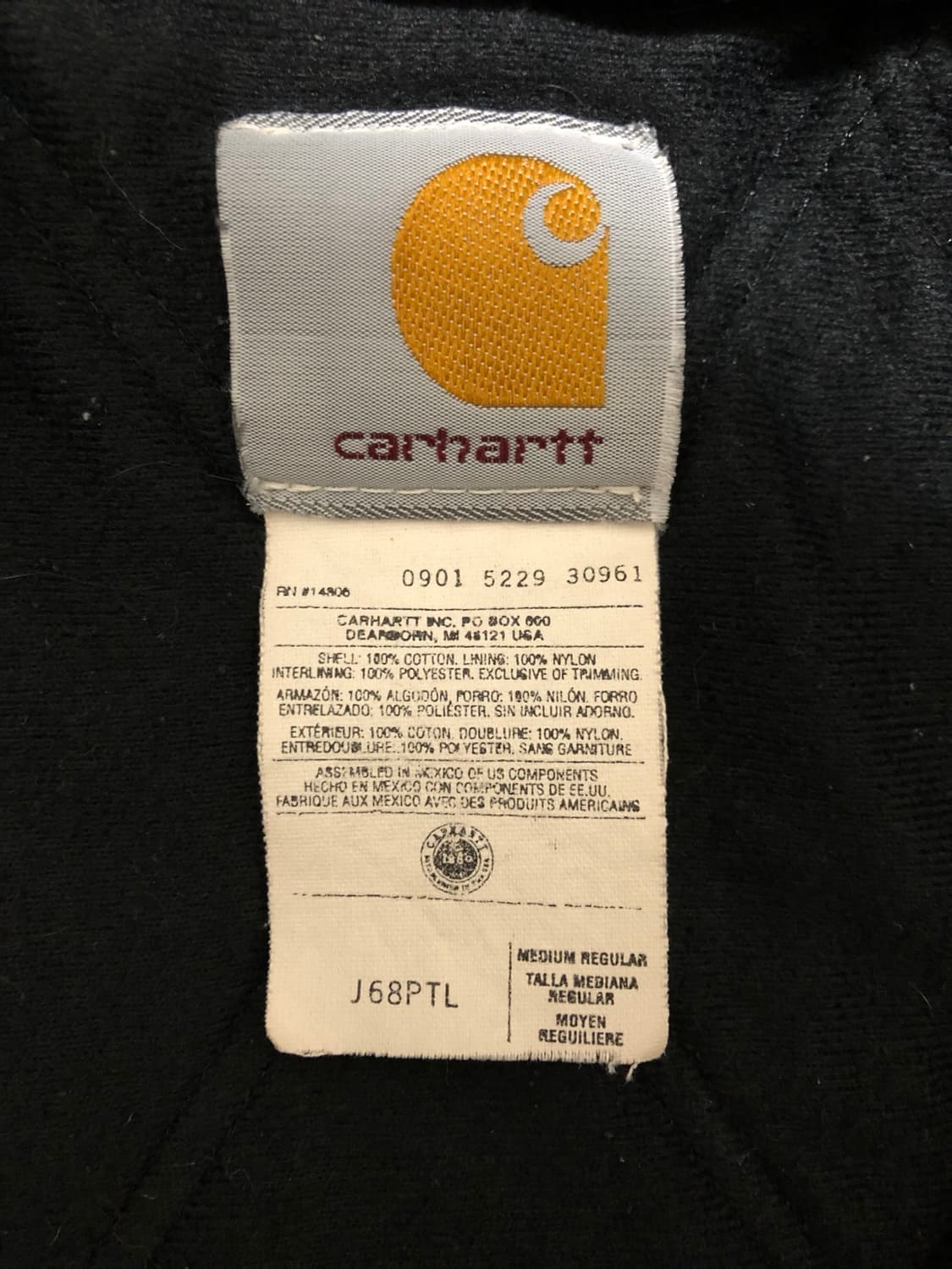 캴하트 J68 ptl M 상품이미지6