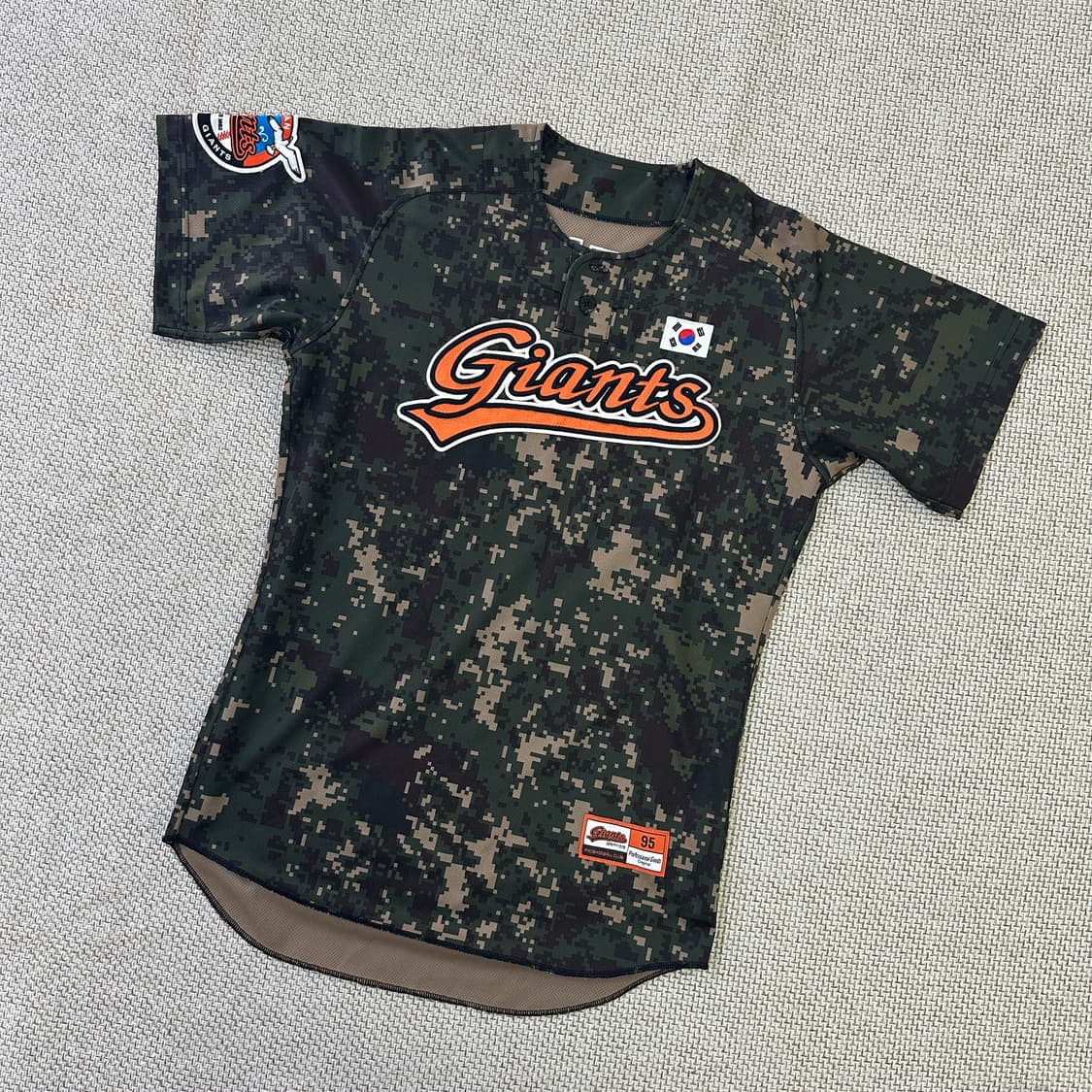 실측확인 롯데자이언츠 강민호 밀리터리 0420D 상품이미지1