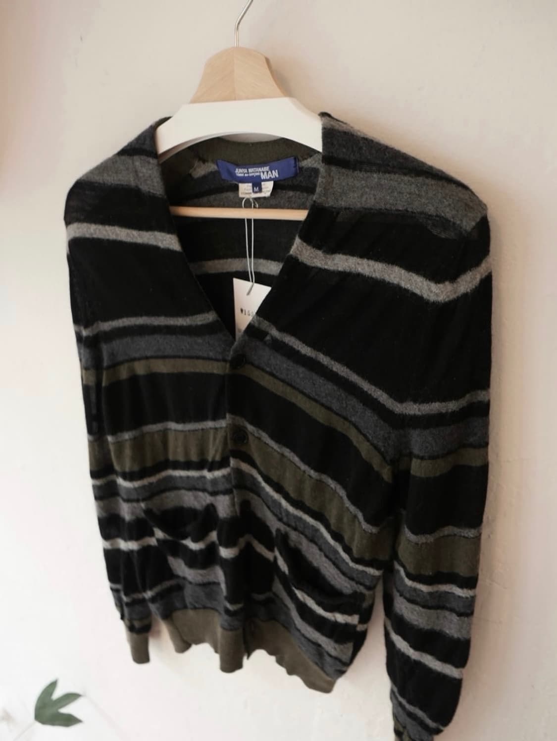 [M] 준야 와타나베 스트라이프 가디건 상품이미지2