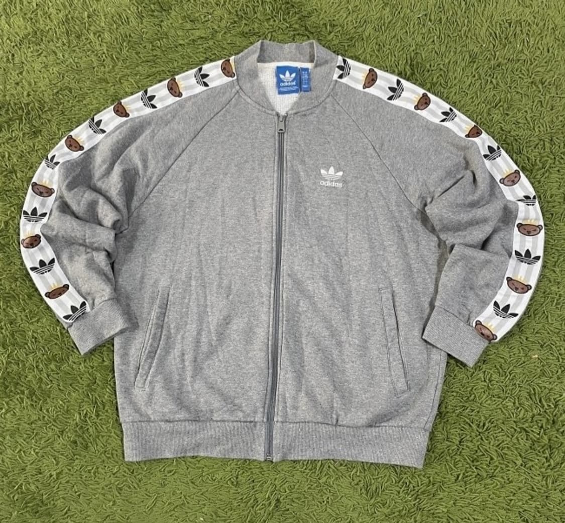 아디다스 테디베어 그레이 트랙탑 져지집업 110/XXL 상품이미지1