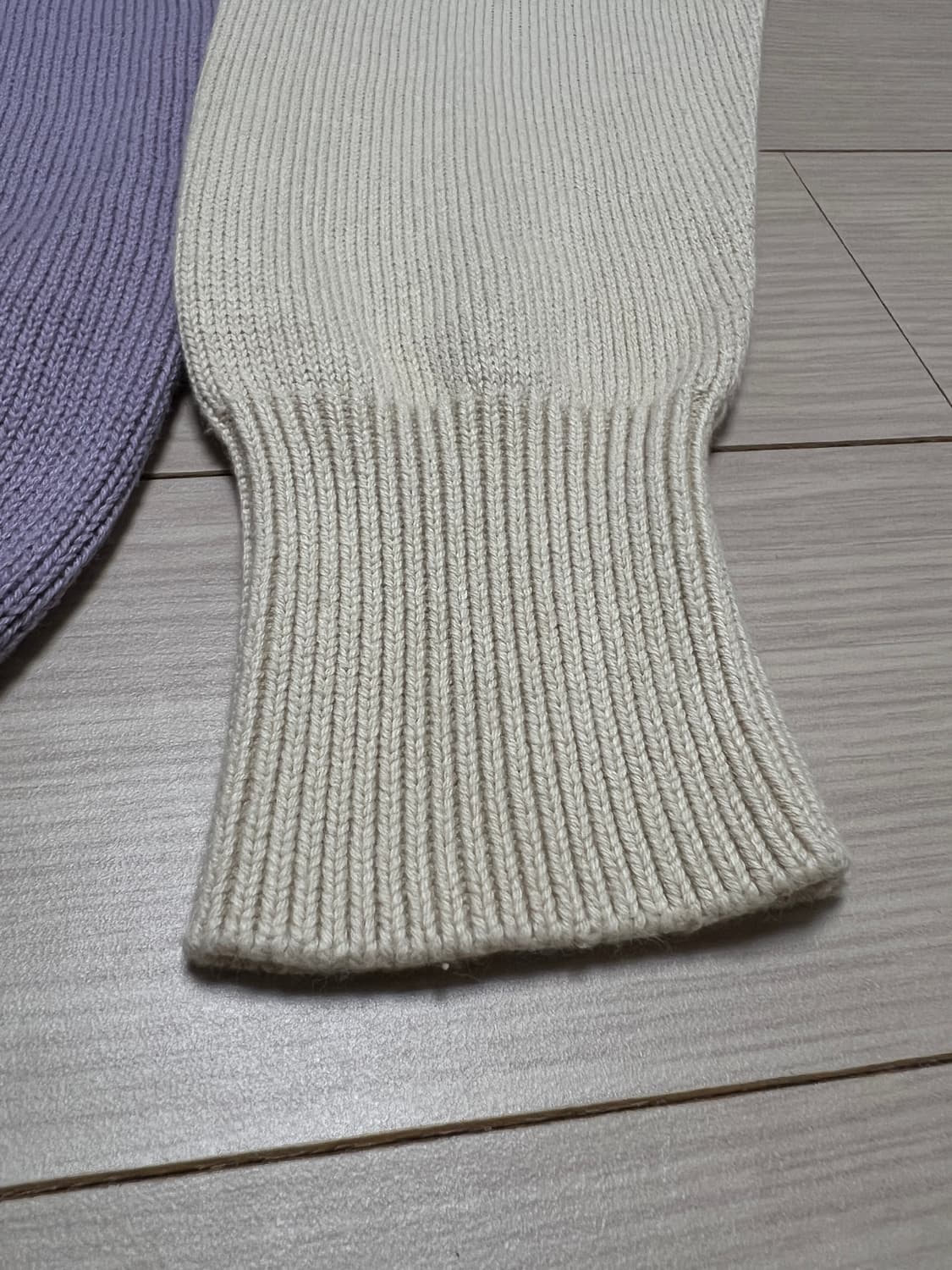 폴 스미스 플라워 패턴 니트 스웨터 아이보리 / L (정품) 상품이미지6