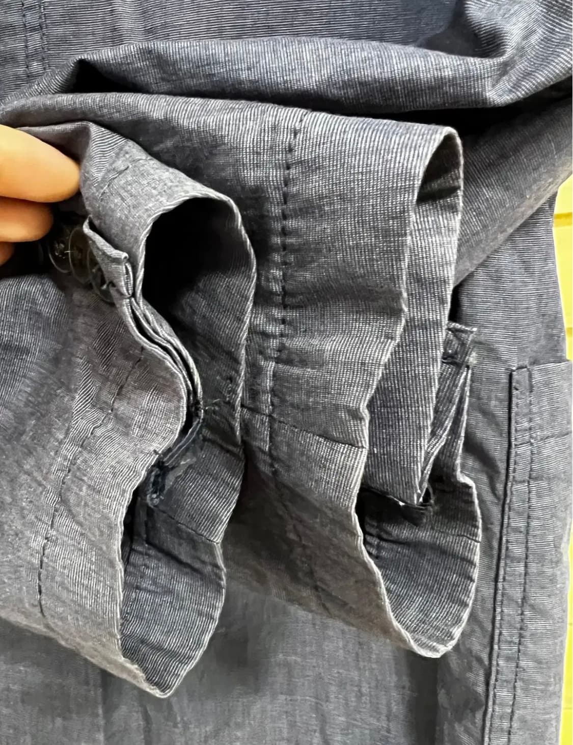 타미힐피거 남성 네이비 코튼자켓 46 상품이미지4