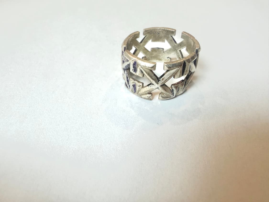 오프화이트 로고 반지 상품이미지1