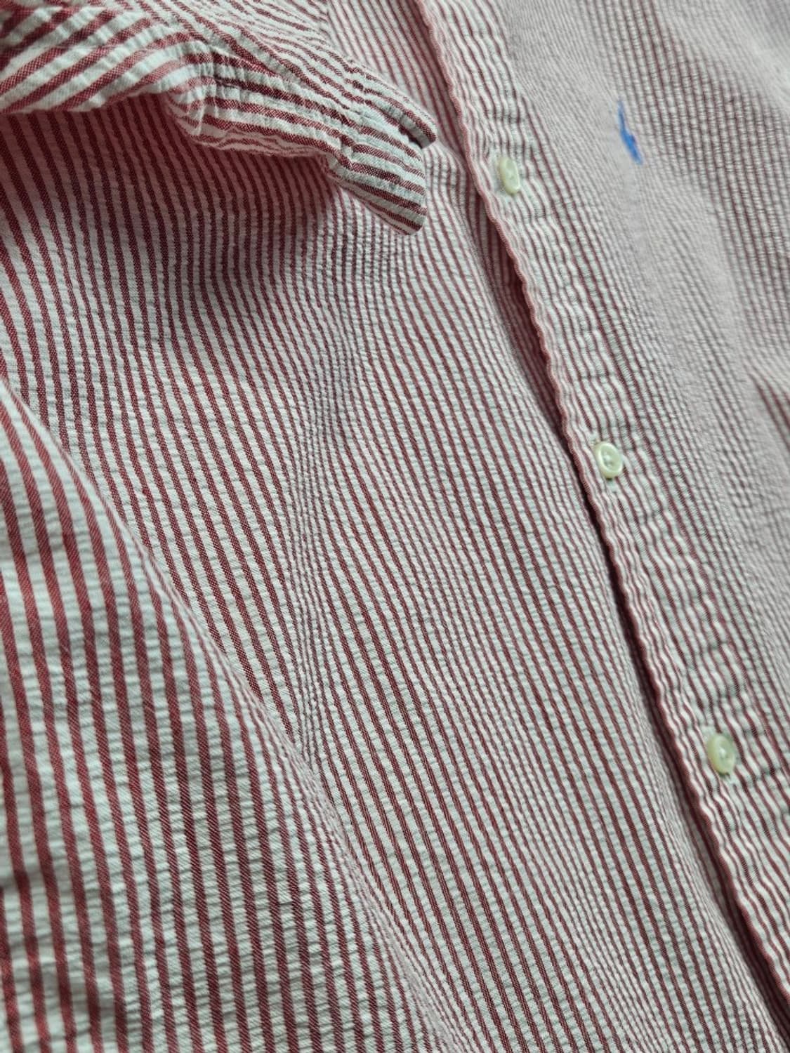 폴로랄프로렌 시어서커 스트라이프 반팔 셔츠 ( M ) / 11853 상품이미지10