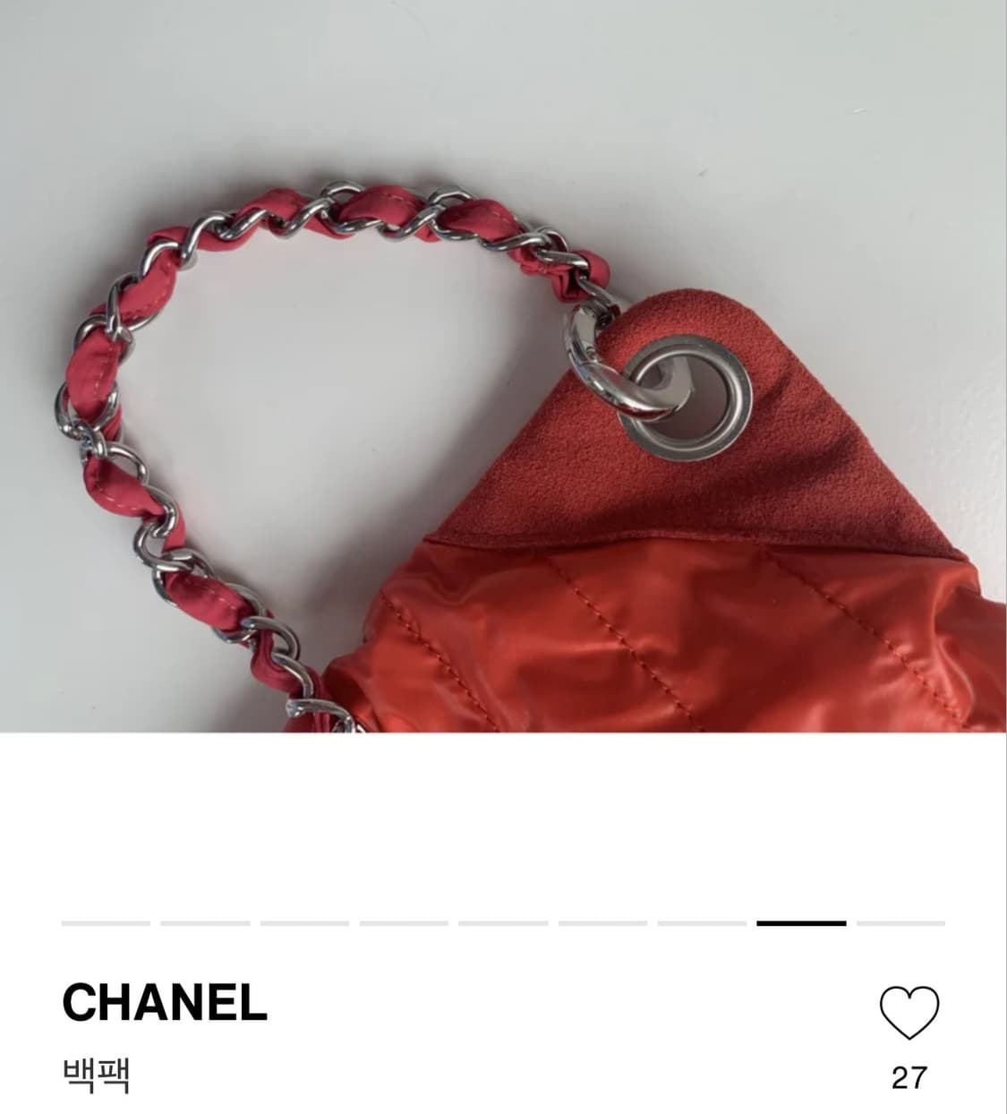 샤넬 백팩 상품이미지10