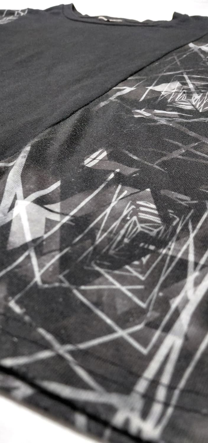 [M] semanticdesign 사이드 그래픽 패널 티셔츠 상품이미지4