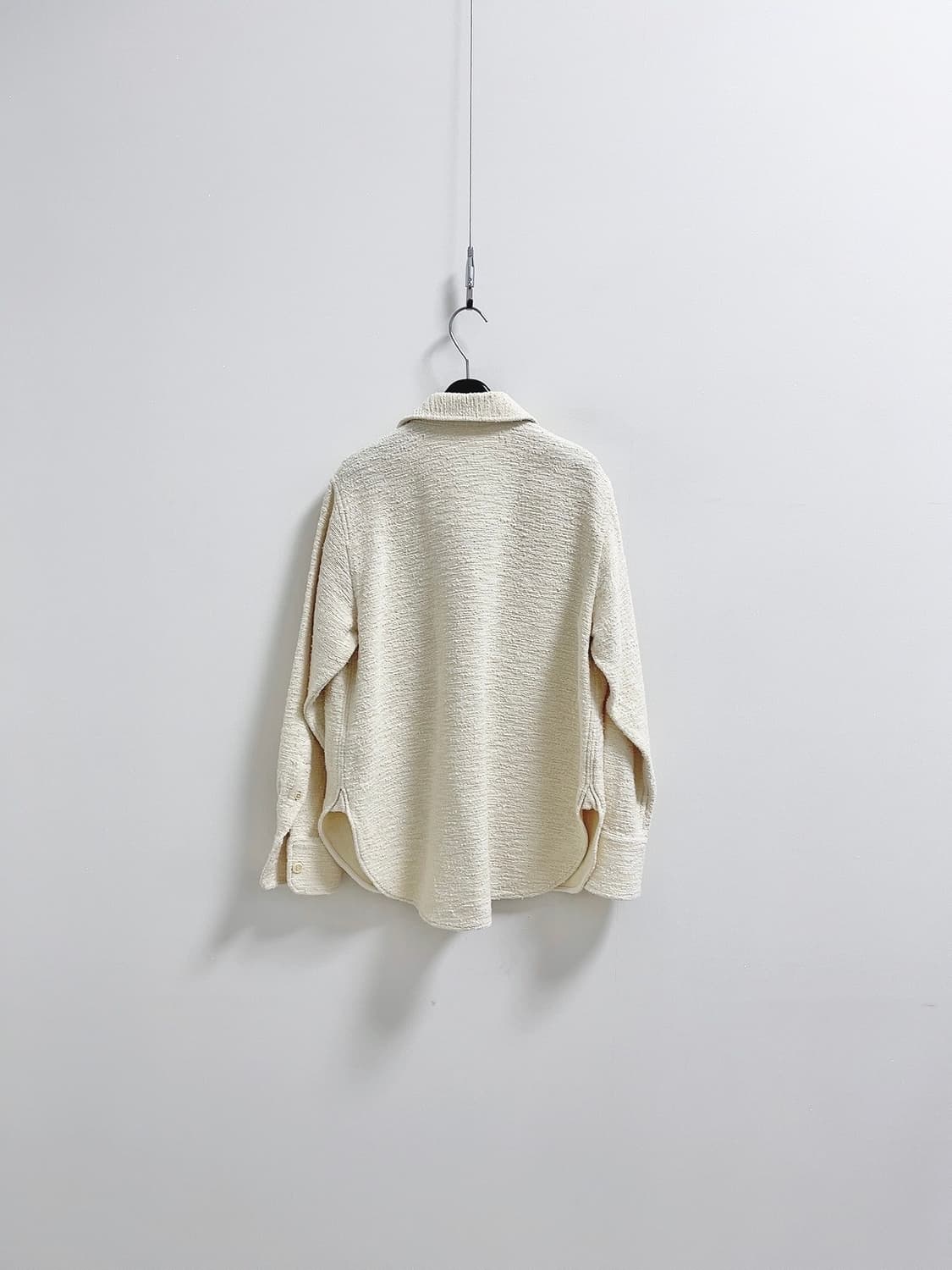 아르켓 코튼 트위드 셔츠 자켓 상품이미지8