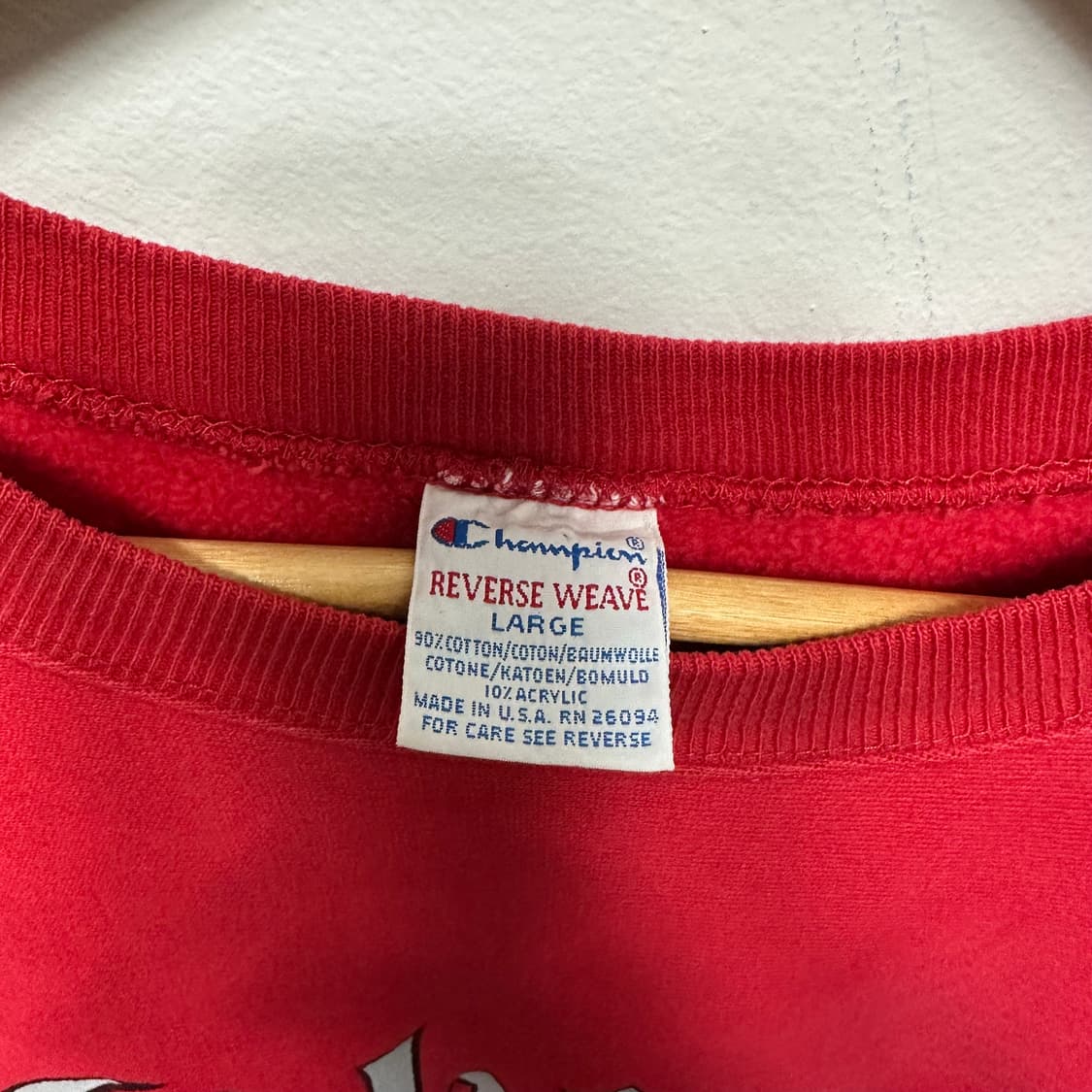 90s 챔피온 ohio 캠퍼스 리버스위브 스웻 상품이미지2