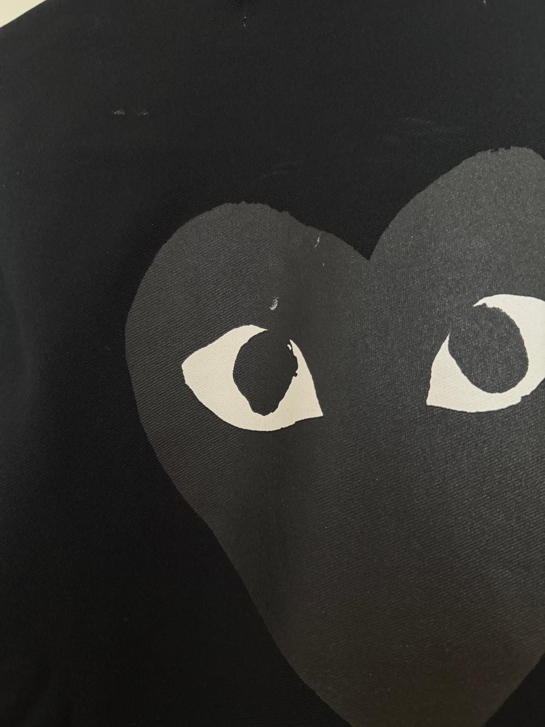 꼼데가르송 져지 블랙 상품이미지5