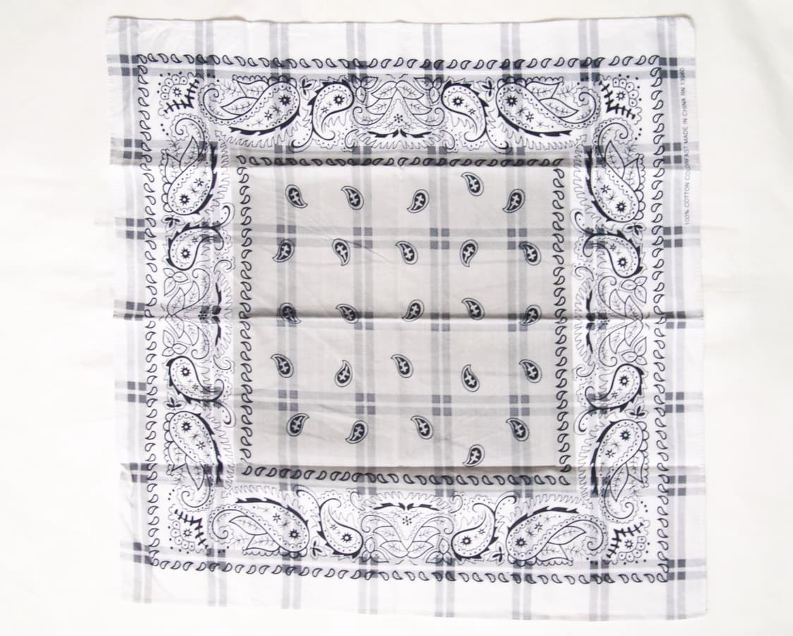 [ paisley check bandana ] 상품이미지2