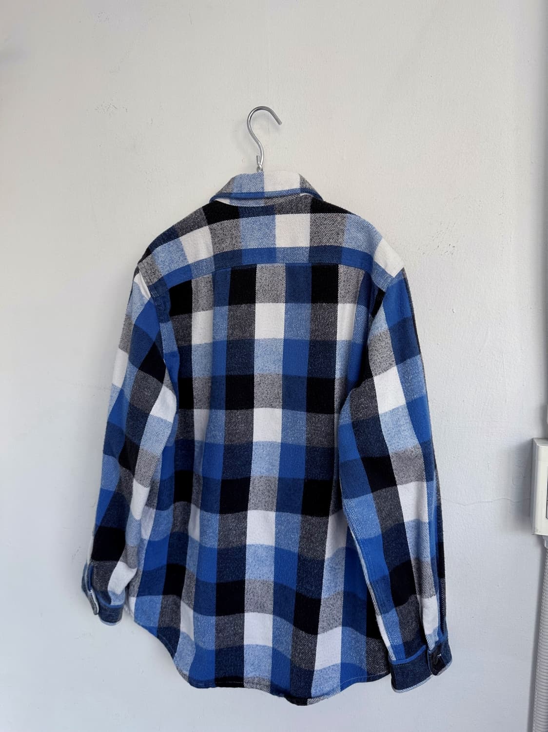 Cotton nel big check work shir 상품이미지4