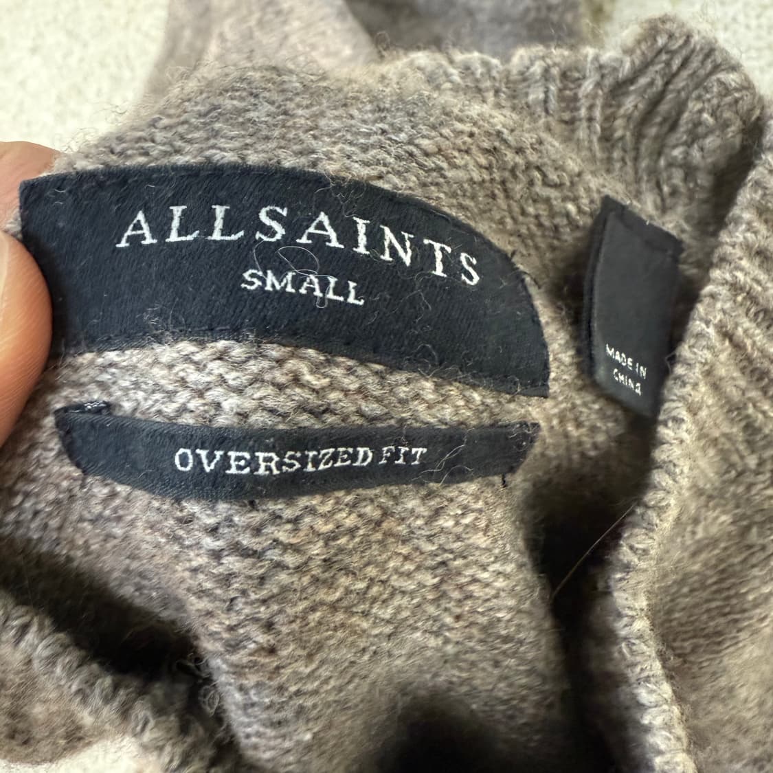 [S] 올세인트 데미지 포인트 니트(오염O) 0105T1 상품이미지4