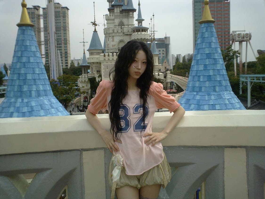 샵페어리 탑 핑크 상품이미지6