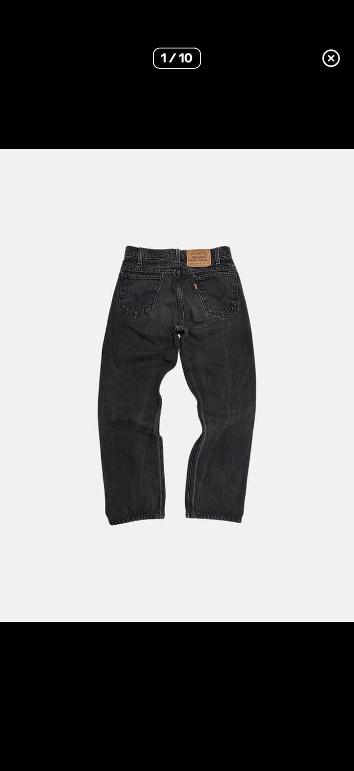 리바이스 90s 505 오렌지탭 스트레이트 레그 데님 상품이미지1