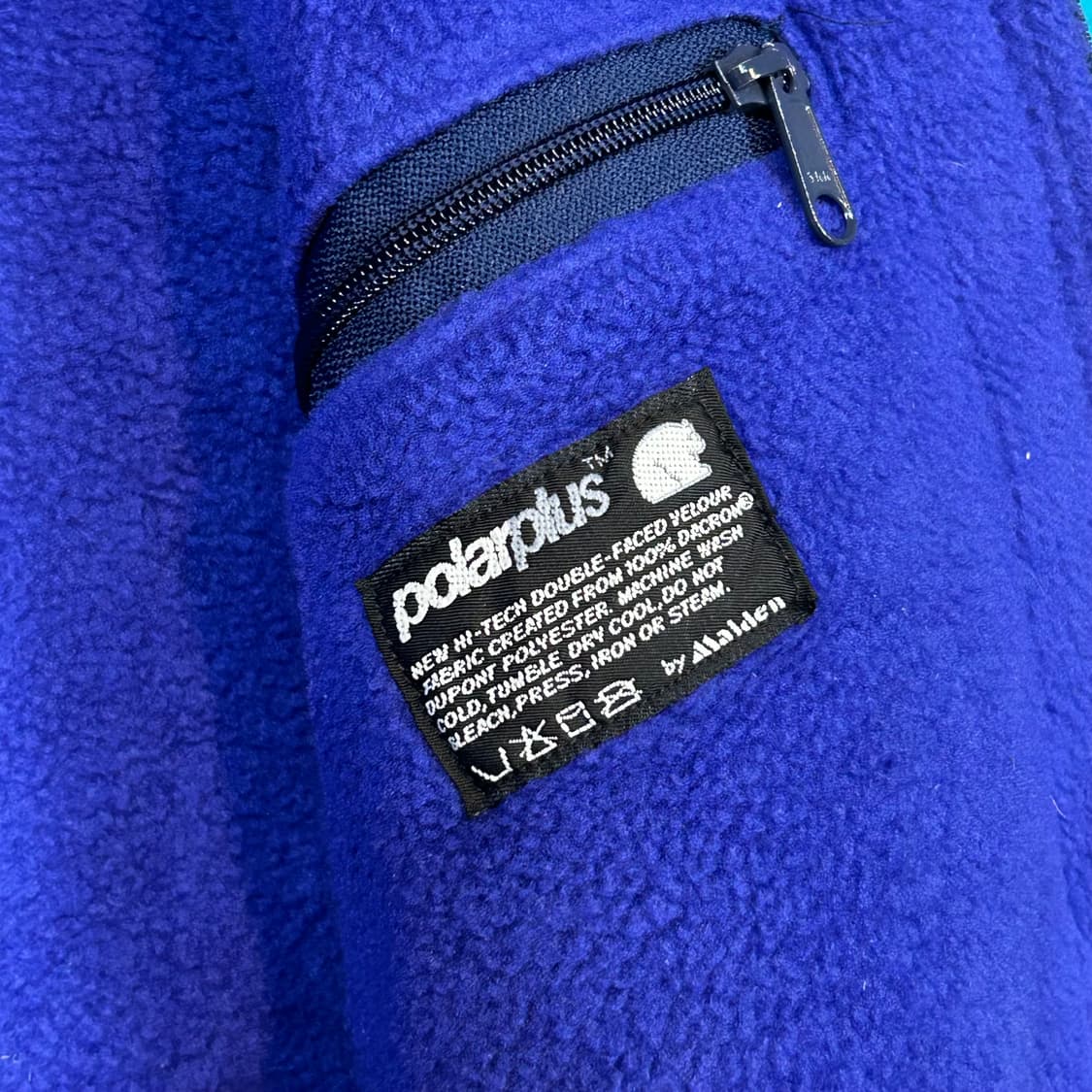 여S) 엘엘빈 L.L.Bean 빈티지 블루종 웜업 자켓 USA 상품이미지8