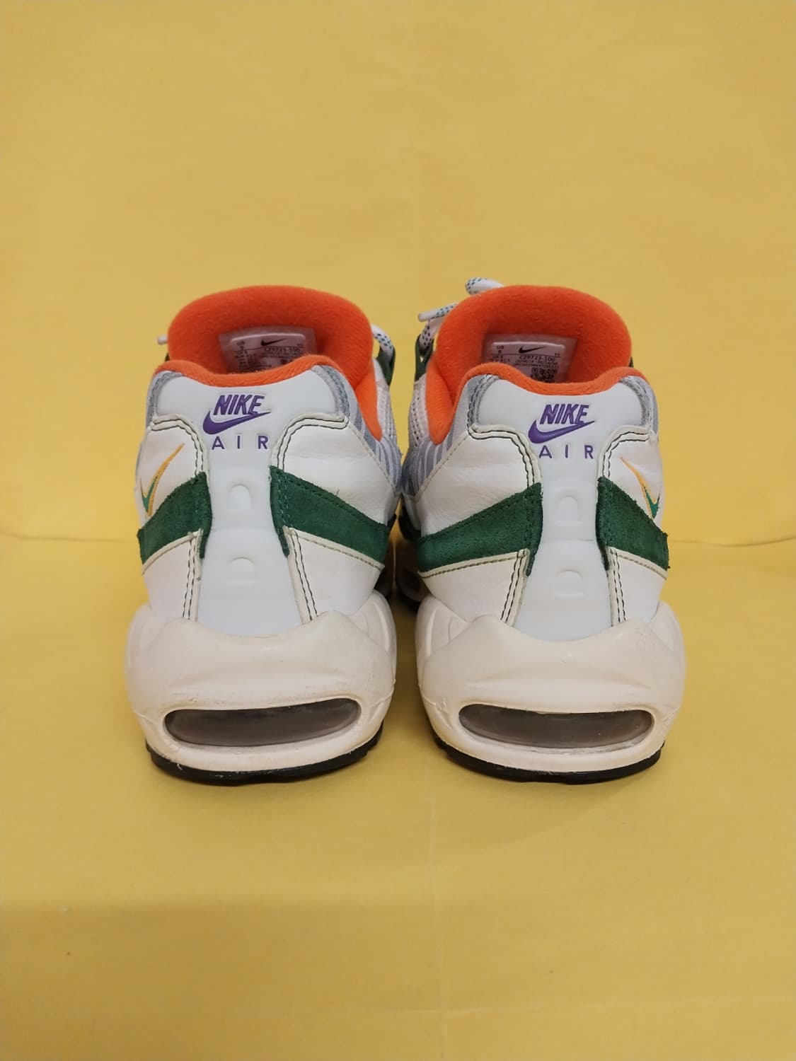 남성 나이키 에어맥스 95 에라 뉴그린 스니커즈, 운동화 (270) 상품이미지4