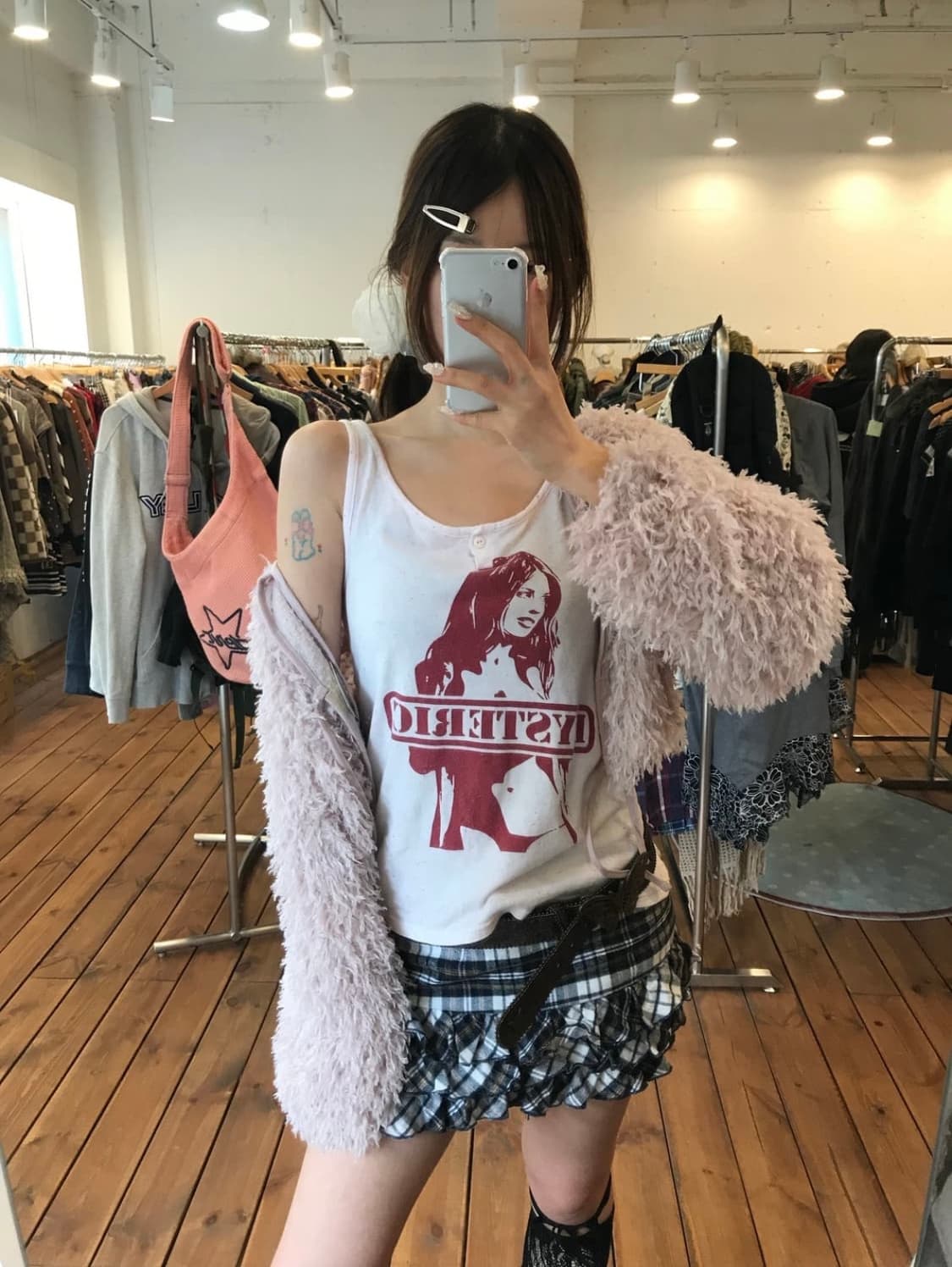 히스테릭글래머 히스걸 팝콘 나시 상품이미지3