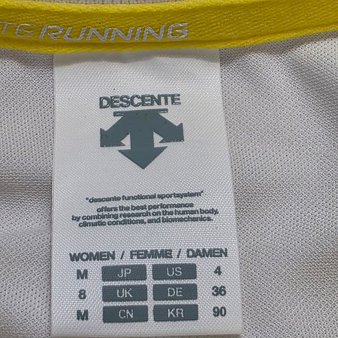 0080 데상트 스위스 트라이애슬론 반팔 폴로티 화이트 M 상품이미지6