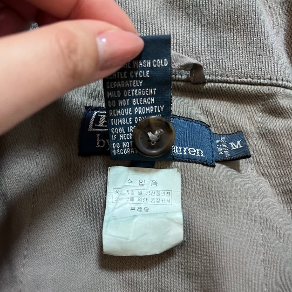 [정품] 폴로 그레이 / 블랙포니 블루종 [ M ] 상품이미지5