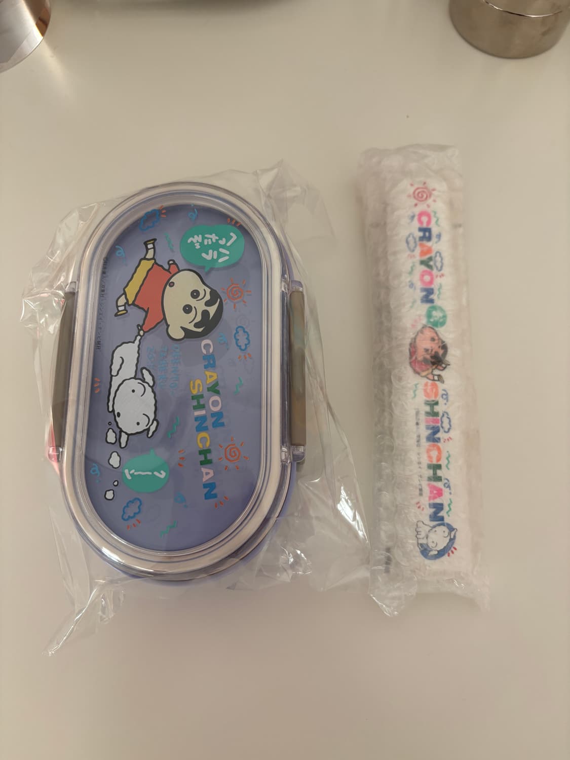 고전 크레용신짱 도시락 수저세트 상품이미지1