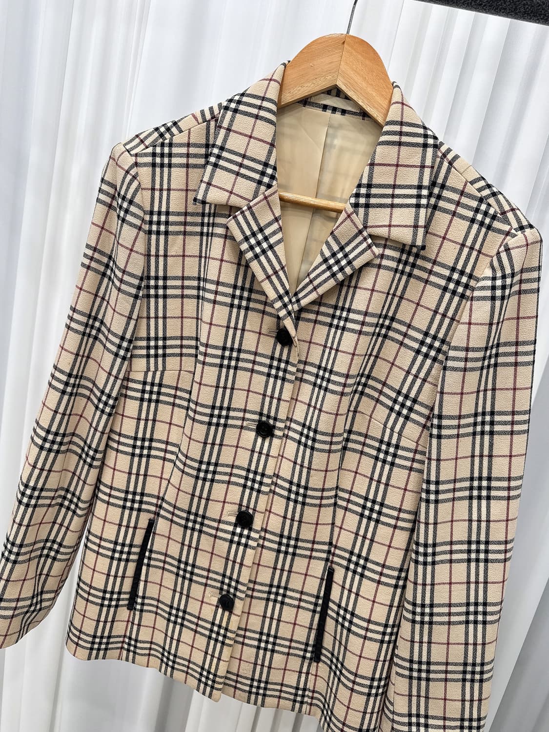 버버리 노버체크 정품 자켓 상품이미지1