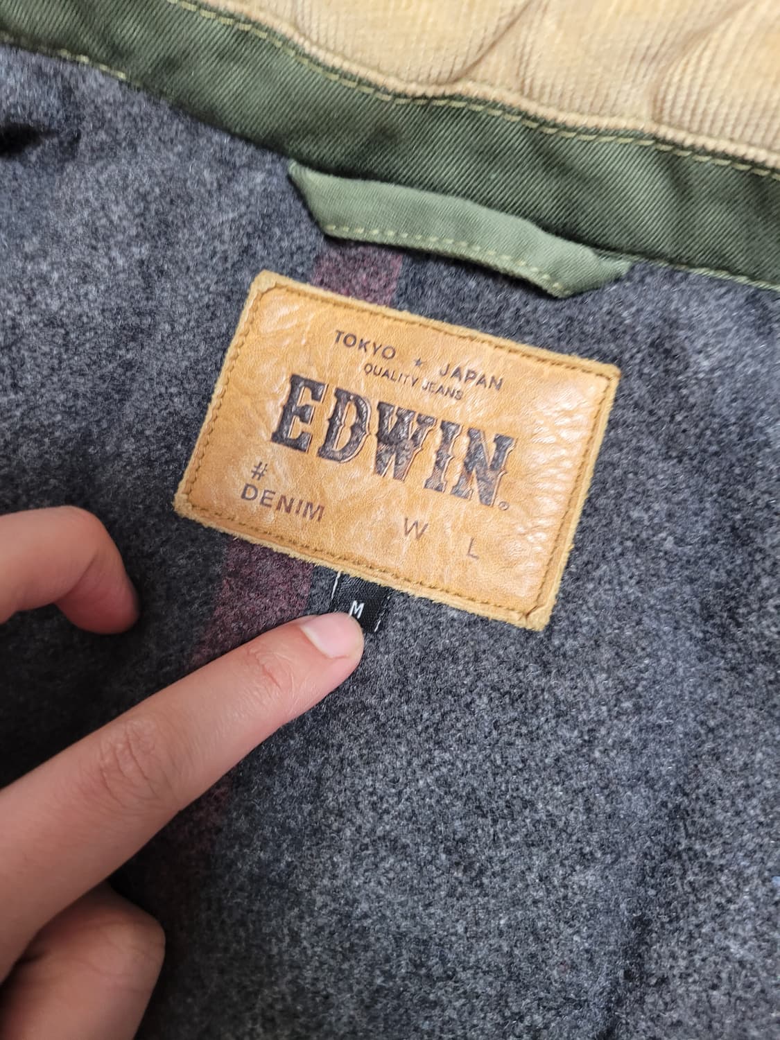 에드윈 워크자켓 M 상품이미지3